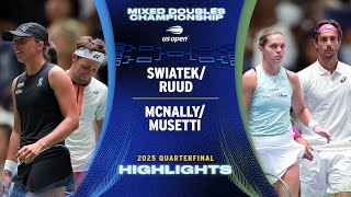 Download lagu Ruud/Swiatek vs. Musetti/McNally Highlights | 2025 US Open Quarterfinal mp3