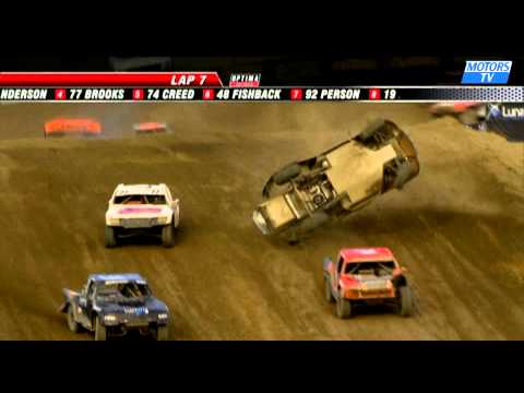 Lucas Oil Off Road Racing Series - rd 15 Lake Elsinore: crash