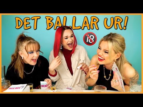 SPELAR DRYCKESSPEL (18+) ft. Felicia och Bea