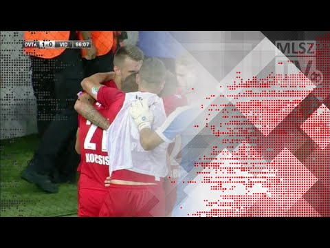 Brkovic Dusan gólja a DVTK - Videoton FC mérkőzésen