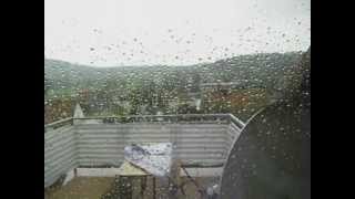 preview picture of video 'heftiges Gewitter vom 5.7.2012 im Harzvorland bei Halberstadt'