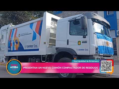 Presentaron un nuevo camión compactador de residuos