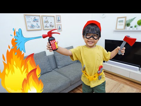 Kyo Bermain Peran Menjadi Pemadam Kebakaran