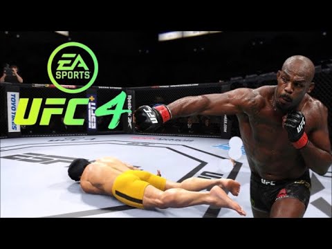 BRUCE LEE VS JON JONES | UFC 4 BRUTAL FIGHT | UFC 4 | UFC 4 2021 | EA SPORTS UFC 4