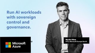 Microsoft Sovereign Cloud Core Customer Scenarios: Sovereign AI Data Processing