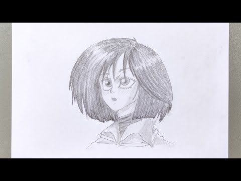 How to Draw Alita Battle Angel | alita drawing