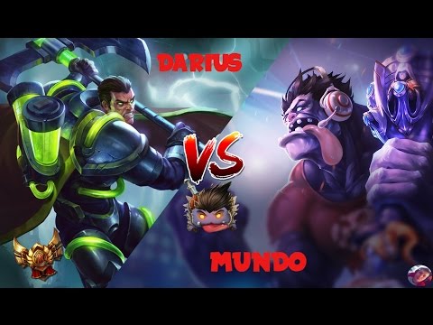 Mundo vs Darius / Ranked w Goldzie ( Cały Mecz)