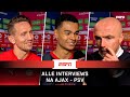 ? "Dit is geen Ajax-voetbal en dit is niet hoe wij willen voetballen" | ?️ Interviews na Ajax - PSV
