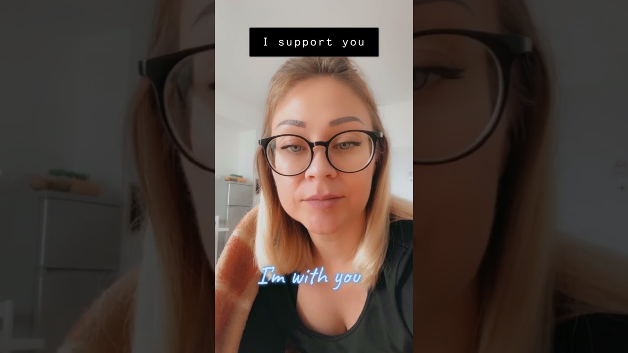 How native English speakers say “I support you”