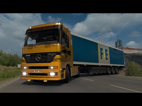 Euro Truck Simlator 2 | Mods | Mercedes Benz Actros MP1 v 1.0 [1.27]