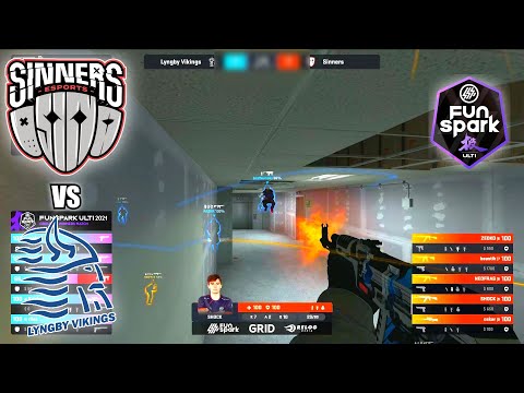 Lyngby Vikings vs Sinners - Funspark ULTI 2021 | CSGO HIGHLIGHTS