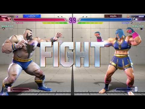 Street Fighter 6 🔥 Uncle Zangi (Zangief) Vs Yanai (Marisa) 🔥 Online Match's 08-25-2023