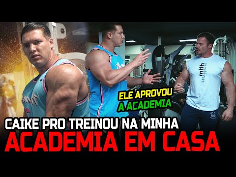 CAIKE PRO - UM OLYMPIA TREINOU NA MINHA ACADEMIA