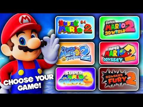 Which 3D Mario Sequel Would Be the BEST?!