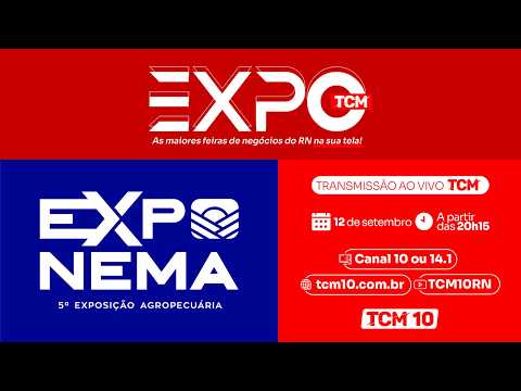 (🔴 AO VIVO) EXPOTCM na Exponema 2026 – Sábado (12/09)