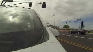 preview picture of video 'North on Loop 101 to Indian School and West to 91st Avenue, Phoenix, AZ, GP010015'
