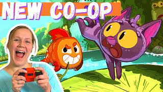 The CUTEST COUPLES COUCH CO-OP Game! River Tails S