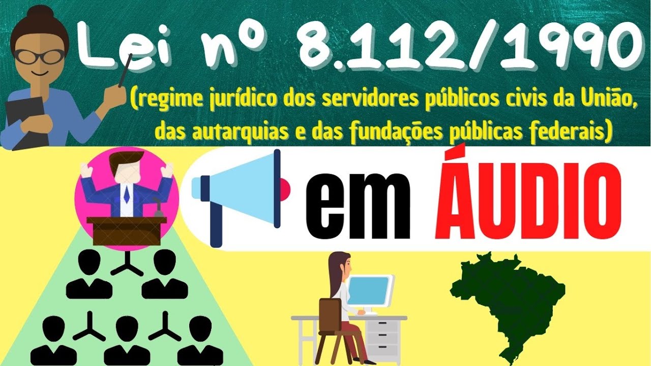 Lei 8.112/90 em áudio - Do art. 1º ao 20- Do Provimento: Nomeação,Concurso Público,Posse e Exercício