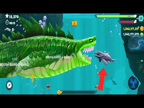 ✅Hungry Shark Evolution - New Bigger Atomic Sharkjira Coming Soon Update - All 28 Sharks Unlocked