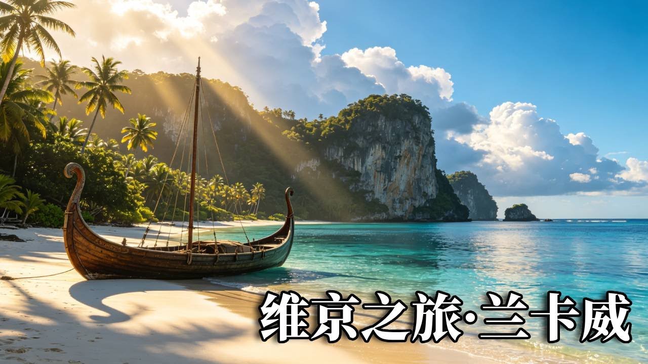 维京之旅——兰卡威，大巴环岛轻松打卡地标，丹绒鲁海滩的美景太惊艳了！【行走世界的北京老刘】