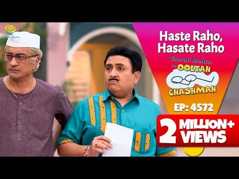 NEW! Ep 4572 - Kya Tapu Sena ka hai Cycle Chori ke Piche Hath! | Taarak Mehta ka Ooltah  Chashmah
