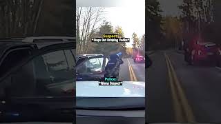 Officers Confronts Carjacking Suspect