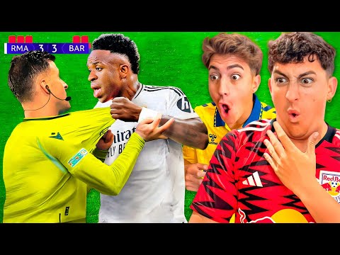 JUGADORES vs ARBITROS en el FUTBOL ¡Versión Extrema!