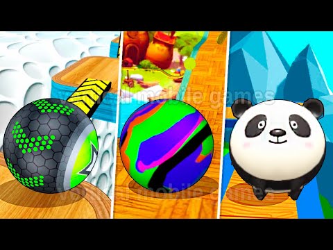 Going Balls vs Sky Rolling Balls 3D vs Sky Rolling Balls - Fun Colorful Ball Race