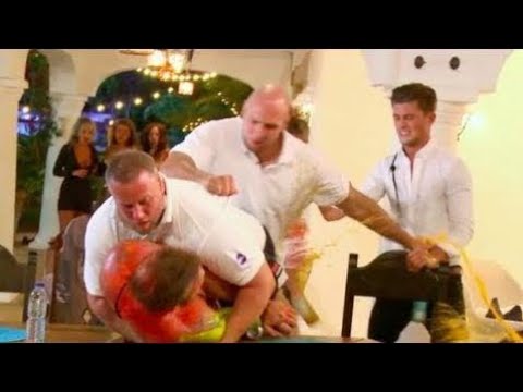 Ex On The Beach - Lewis Vs Megan & Jordan
