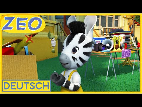 Zeo auf Deutsch 📚 ZEOS FLOHMARKT 🏺süße Cartoons