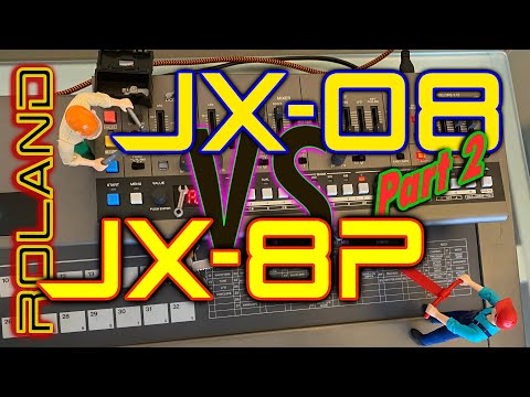 ROLAND JX-08 vs JX-8P Part 2: Blind Tasting!