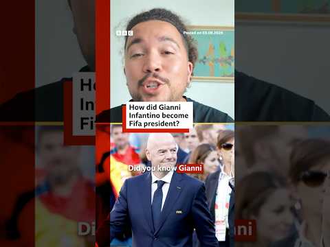 How did Gianni Infantino become Fifa president? #Football #BBCNews