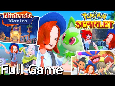 Pokémon Scarlet - Full Game (All Gyms, All Titans, Elite Four and more)
