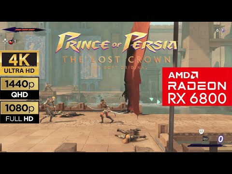 Prince of Persia The Lost Crown - RX 6800 + Ryzen 5 7600 - Ultra Settings