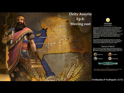 Civ 5 Vox Populi: Deity Assyria - Ep.8: Moving east