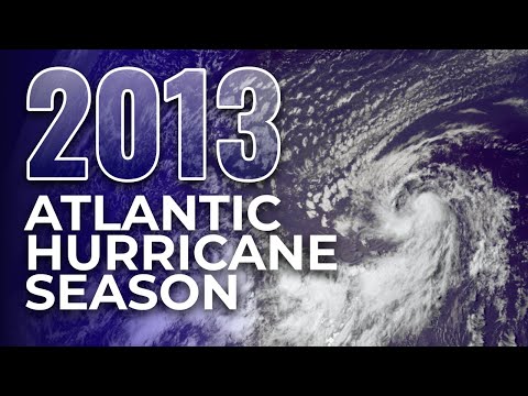 2013 Atlantic Hurricane Season Animation v.2