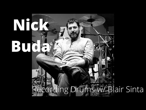 Recording Drums w/ Blair Sinta - Nick Buda (Taylor Swift, Dolly Parton, Martina McBride)