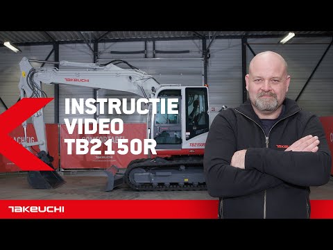 Instructievideo Takeuchi TB2150R Monoboom Graafmachine