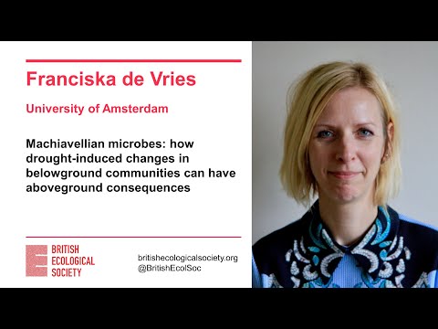 Ecology Live with Franciska de Vries - Machiavellian microbes - drought-induced changes