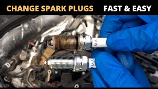 Replacing Spark Plugs on a 2017 Audi A4 (B9 Platform) - Detailed Guide
