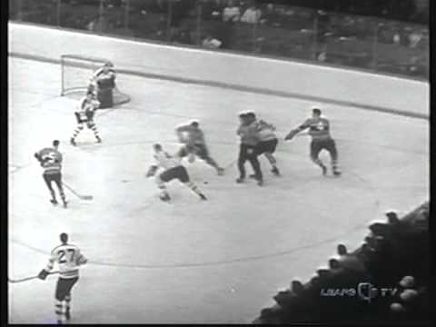 1960 NHL , Stanly Cup Final, 2 game, Montreal Canadiens- Toronto Maple Leafs (3)