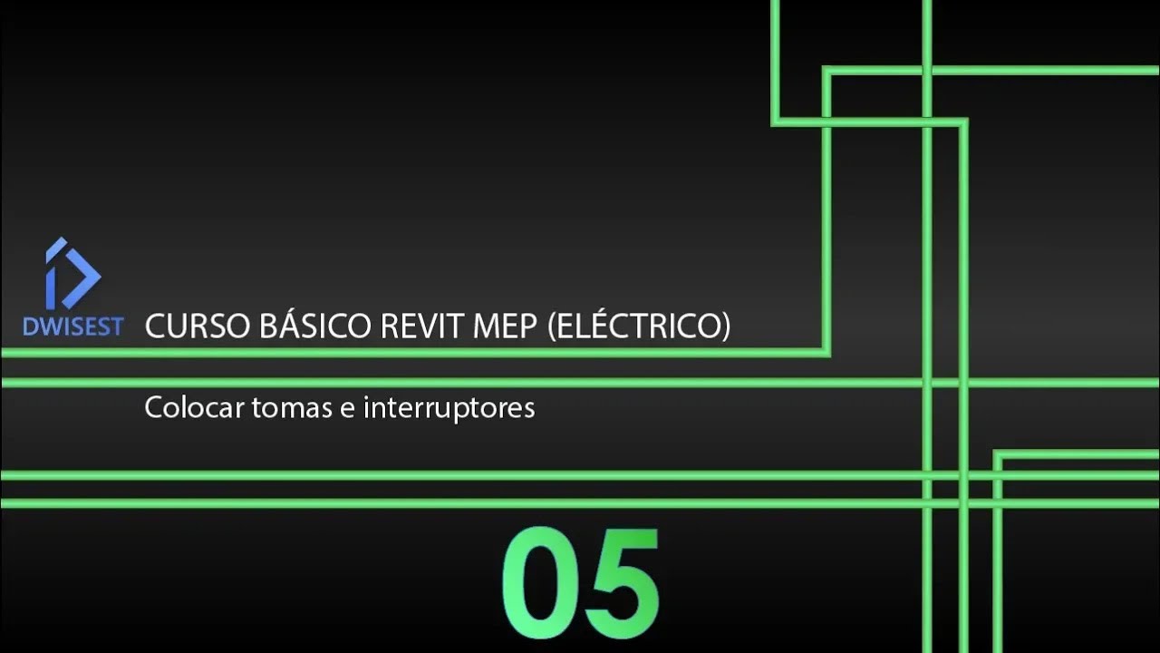 Revit MEP 2019 (Eletricidad) Colocar tomas e interruptores- Tutorial básico 05