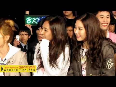 [Fancam] 100413 Yuri SNSD - Recording W!n W!n @ ^O^ Yulsic