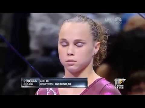 Rebecca Bross Olympic Trials - Bars Day 1
