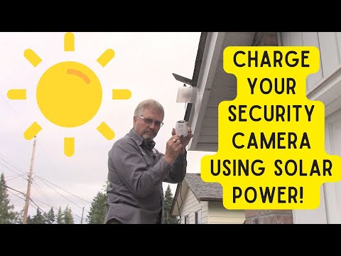 How to Charge Your Security Camera Using Solar Power!