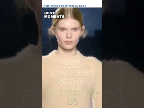 AMI is Taking the Fashion World by Storm 🔥🔥 Winter Show 2023 Best Moments #shorts #AMIParis