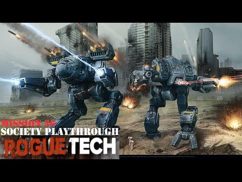 RogueTech: BattleTech Modded - Society Playthrough - M36 - Going Deeping Into Clan Space