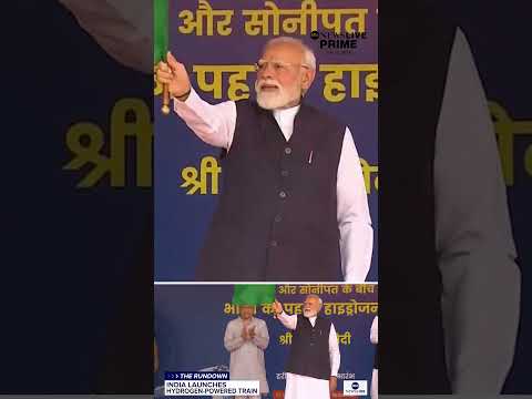India launches first hydrogen-powered train built in the country