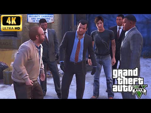 Grand Theft Auto 5 4K Ultra Graphics Gameplay Part 15 - GTA 5 PC 4K 60FPS