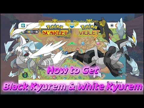 How to get Black Kyurem & White Kyurem in the Indigo Disk
